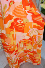 Load image into Gallery viewer, Tropical Dream Midi Dress-Orange
