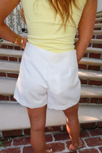 Load image into Gallery viewer, The Polished Skort - White