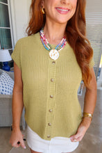 Load image into Gallery viewer, Easy Days Knit Top-Lime