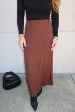 Load image into Gallery viewer, Nava Midi Skirt- Brown