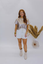 Load image into Gallery viewer, Hold Onto Faux Leather Crop- Taupe