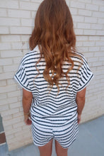 Load image into Gallery viewer, Drift & Dream Stripe Top Set