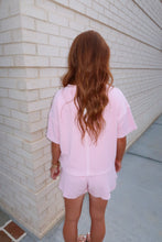 Load image into Gallery viewer, The Ease Knit Shorts Set-Pink