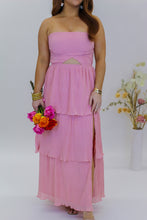 Load image into Gallery viewer, Lala Tube Midi Dress-Blush
