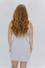 Load image into Gallery viewer, Kylie Mock Neck Sweater Mini Dress- Oatmeal