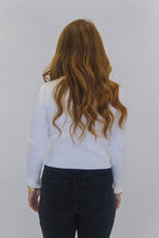 Load image into Gallery viewer, Girls Girl Bow Detail Top- White