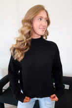 Load image into Gallery viewer, BF Mock Neck Ribbed Sweater