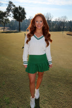 Load image into Gallery viewer, Tee Time Varsity Knit Sweater