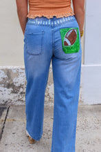 Load image into Gallery viewer, Isabelle Renee Art x GB- Gameday Football Jeans

