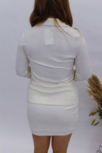 Load image into Gallery viewer, Bossy Top & Skirt Two Piece Set- Cream