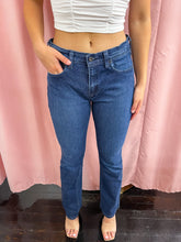 Load image into Gallery viewer, Isabelle Renee Art x GB- Blue Peach Jeans
