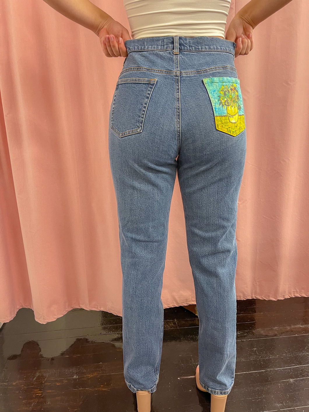 Isabelle Renee Art x GB- Flower Pot Jeans