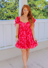 Load image into Gallery viewer, Elizabeth Poppy Babydoll Dress