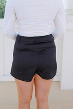 Load image into Gallery viewer, Black Mini Skort