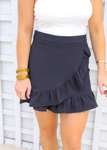 Load image into Gallery viewer, Isabel Ruffled Skirt- Black