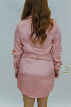 Load image into Gallery viewer, Yours Truly Cheetah Twisted Mini Dress- Pink
