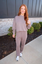 Load image into Gallery viewer, Crisp Fall  Pant Set- Mocha
