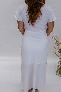 Sweetest Nature Midi Dress- Off White