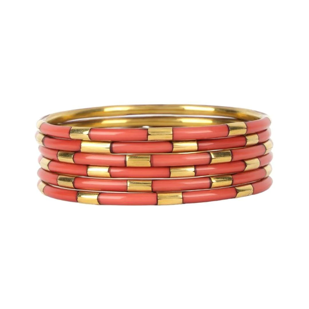 BuDhaGirl Veda Bangles- Caramel