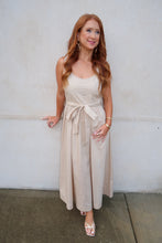 Load image into Gallery viewer, Ellie A Line Midi Dress-Khaki
