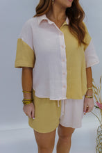 Load image into Gallery viewer, Lemonburst Colorblock Set- Ivory/Taupe
