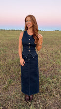 Load image into Gallery viewer, Levi High Waist Denim Skirt Set
