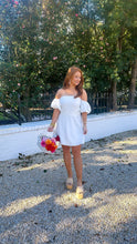 Load image into Gallery viewer, Your Love Off The Shoulder Dress- White
