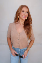 Load image into Gallery viewer, Sandy Button Up Cardigan-Taupe
