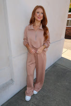 Load image into Gallery viewer, Sara Wide Leg Sweatpants- Taupe
