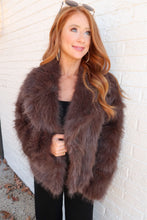 Load image into Gallery viewer, Marleigh Collar Faux Fur Jacket
