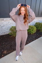 Load image into Gallery viewer, Crisp Fall  Pant Set- Mocha
