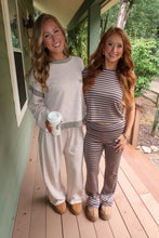 Load image into Gallery viewer, Bonfire Nights Pants Set-Oatmeal
