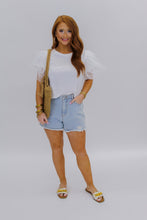 Load image into Gallery viewer, Enchanting Ruffle Sleeve Top- White
