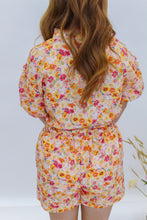 Load image into Gallery viewer, Flower Field Puff Sleeve Romper
