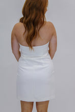 Load image into Gallery viewer, Weekend Outing Mini Dress- White
