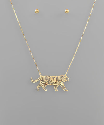 Filigree Tiger Necklace