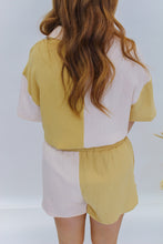 Load image into Gallery viewer, Lemonburst Colorblock Set- Ivory/Taupe
