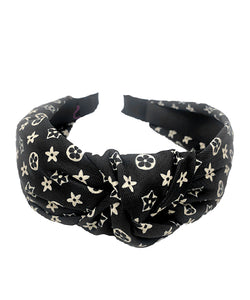 Floral Print Knotted Headband