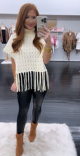 Load image into Gallery viewer, Feel Good Fringe Turtle Neck
