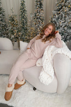 Load image into Gallery viewer, BF Cozy Time Set Joggers-Oatmeal
