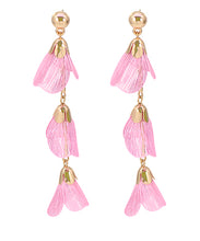 Load image into Gallery viewer, Filigree 3 Leaf Drop Earring
