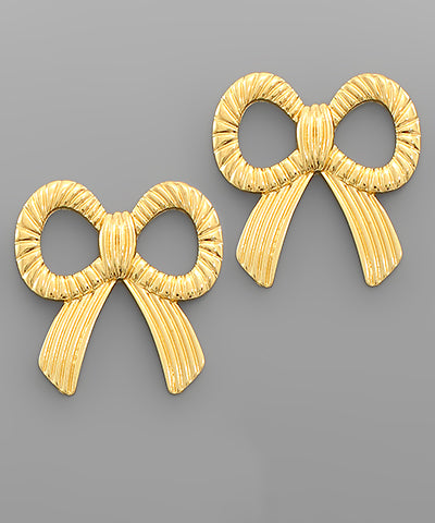 Ribbon Earrings