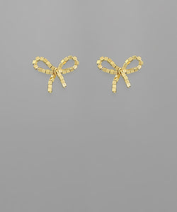 Mini Bow Earrings