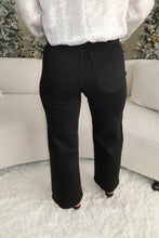 Load image into Gallery viewer, Midnight Wide Leg Jean-Black
