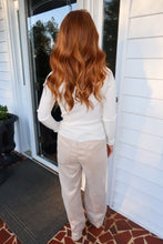 Load image into Gallery viewer, Karen Suede Pants-Cream
