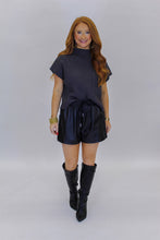 Load image into Gallery viewer, Hunter Mock Neck Sweater-Charcoal
