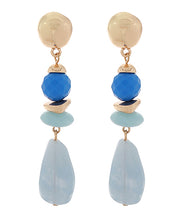 Load image into Gallery viewer, Linked Marble Stone Earrings
