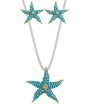 Load image into Gallery viewer, Starfish Necklace &amp; Earring Set
