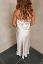 Load image into Gallery viewer, Dreaming Satin Maxi Skirt
