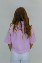 Load image into Gallery viewer, Carter Denim Top-Pink
